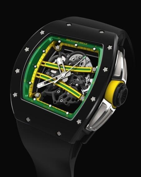 Richard Mille Replica Watch Black RM 61-01 Yohan Blake